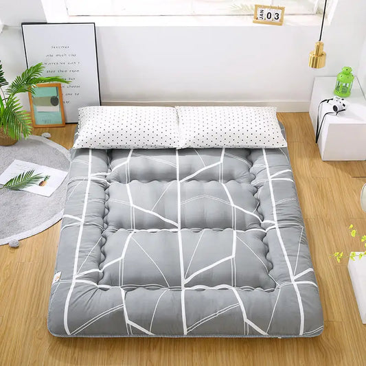 Japanese-style thickened tatami mattress floor mat soft cushion foldable lazy home sleeping pad bedroom floor artifact – Make Art, Make Space | Sensory Art Practice