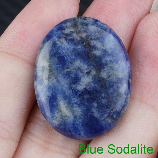 28mm Thumb Forget Worry Stone Natural Amethyst Rose Quartz Healing Crystal Massage Palm Gemstone Reiki Meditation Home Energy – Home Sensory Station | Calm Corners & Routines