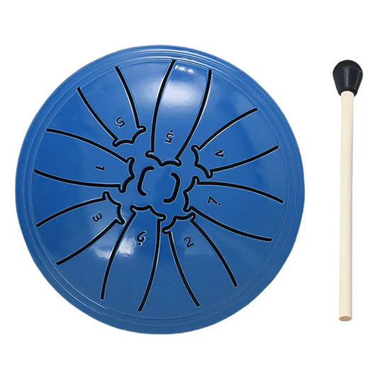 4 Inch 8 Notes Steel Tongue Drum with Drum Mallet Hand Pan Drum Percussion Instruments for Yoga Meditation Unique Gift – Quick Setup | Sensory Regulation Station