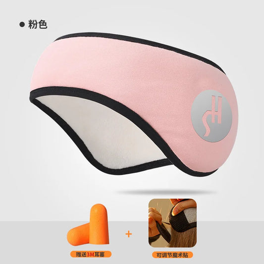 Noise Reduction Earmuffs Sleep Winter Warm Earmuffs Sports Ear Protection Artifact Hair Band Plush Windproof Cold Ear Warmer – Calm Texture Sleep | Sensory Sleepwear