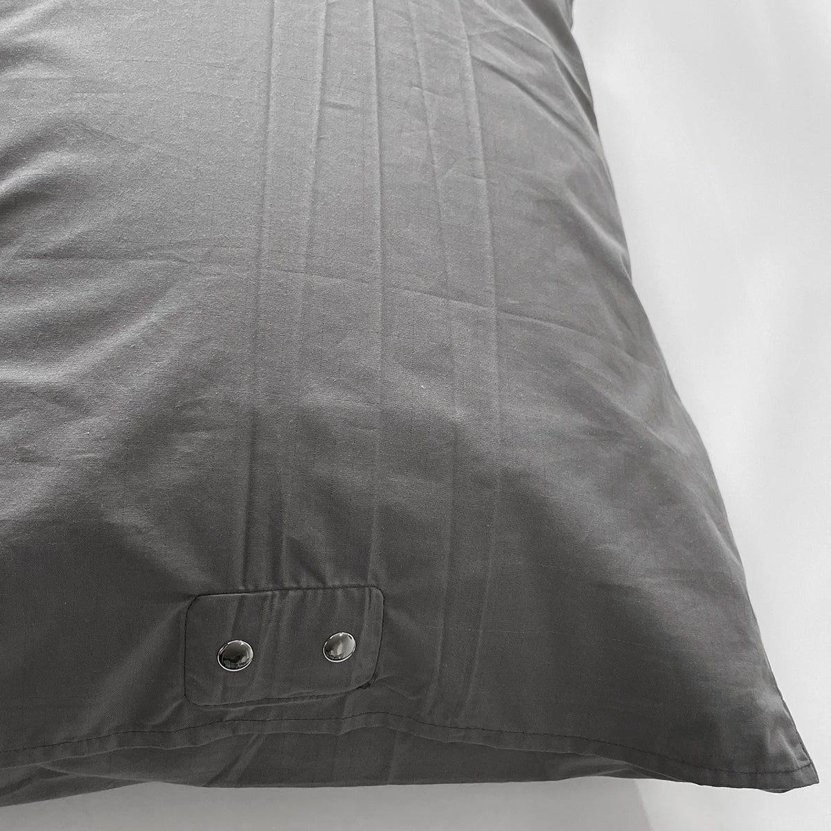 Earthed Silver Fiber Pillowcase with Earthing Cord Radiation-proof Kits Grounding Health EMF Protection for Better Sleep