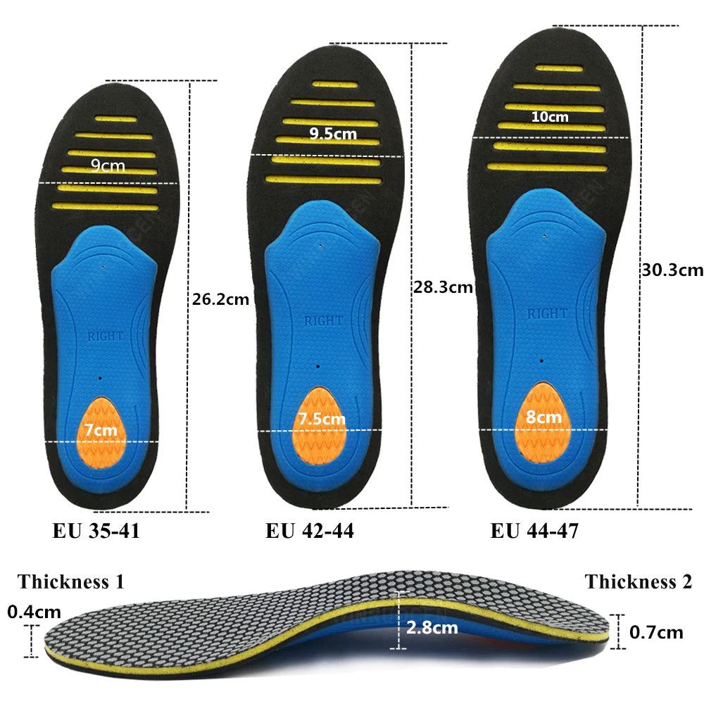 EVA Orthopedic Insoles Orthotics Flat Foot Health Sole Pad For Shoes Insert Arch Support Pad For Plantar Fasciitis Men Woman