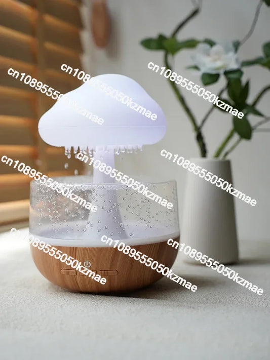 Easy Life Multifunctional Creative Night Light Dopamine White Noise Raindrop Sound Healing Help Sleep Humidification Diffuser – Play‑Based Regulation | Joyful Sensory Exploration