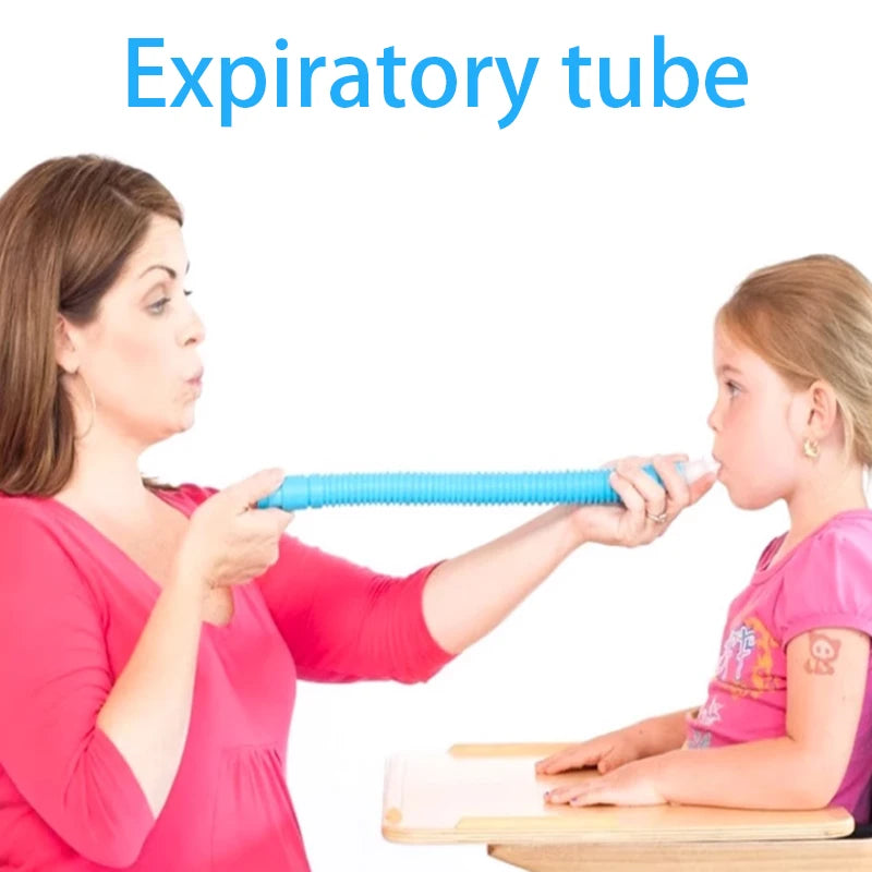 Children Expiratory exercise Breath practice Vital capacity Respiratory trainer exercise tube
