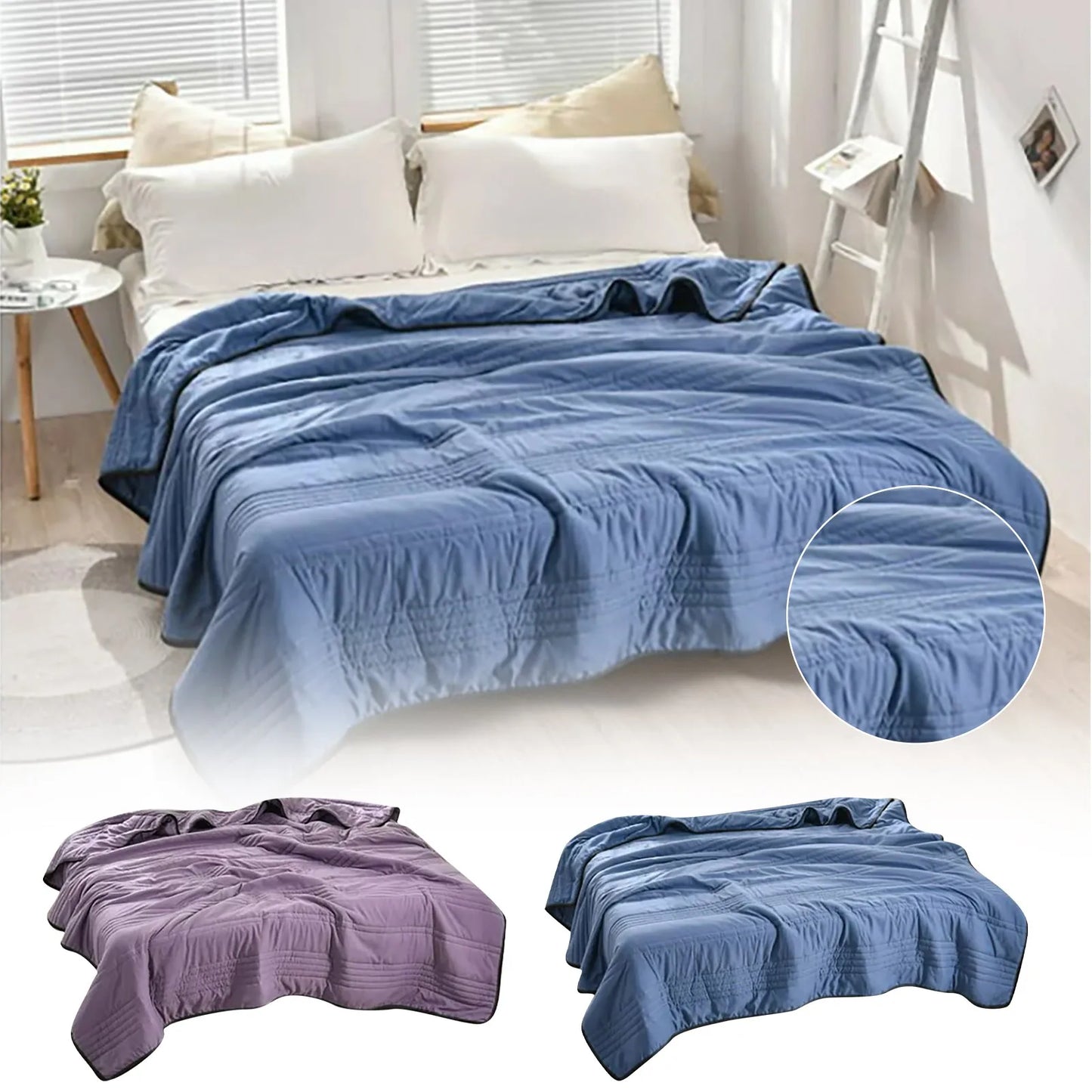 Summer Cooling Blanket For Bed Weighted Blankets For Hot Sleepers Adults Kids Home Couple Bed Air Condition Comforter Quilt