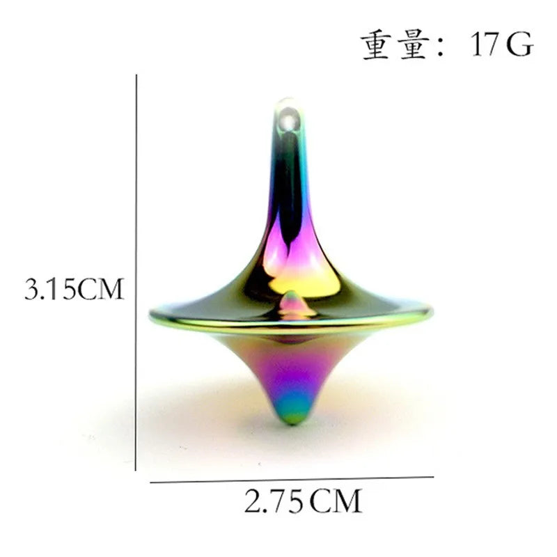 Metal Spinning Top Fidget Hand Spiner Small Gyroscope Decompression Toy Adults Kids Novelty Gifts Brinquedos Do Estresse