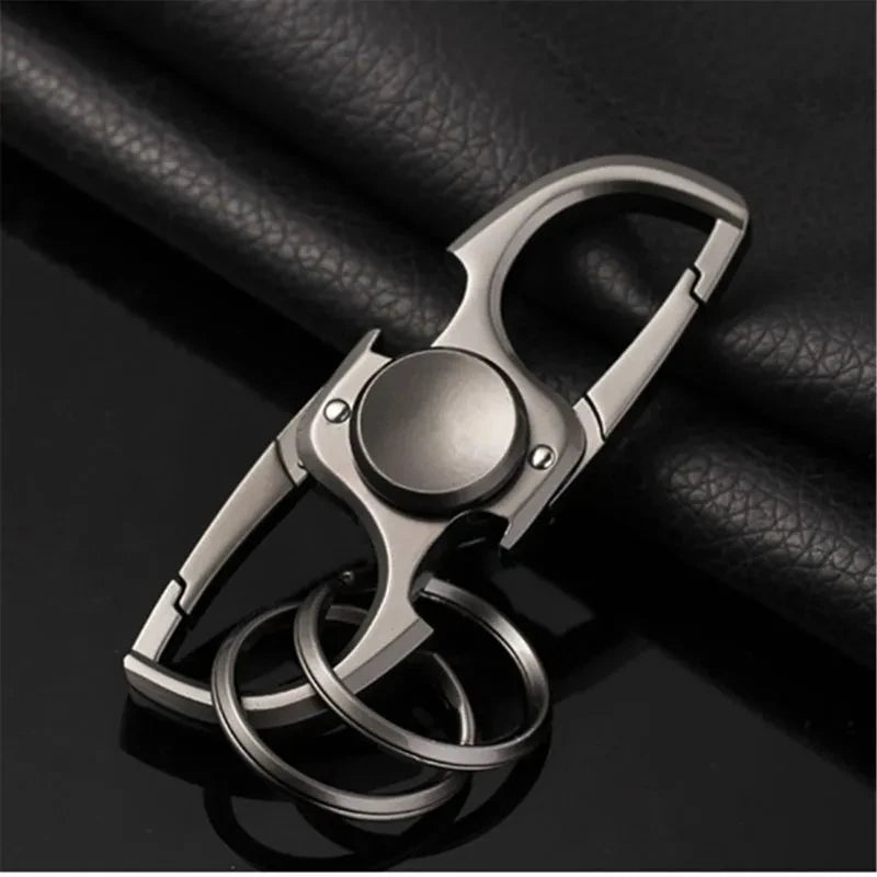 Keychain Bottle Opener Fidget Spinner Fidget Hand Spinner Anti-Anxiety Toy Relieves Stress Finger Spinner Fidget Toys