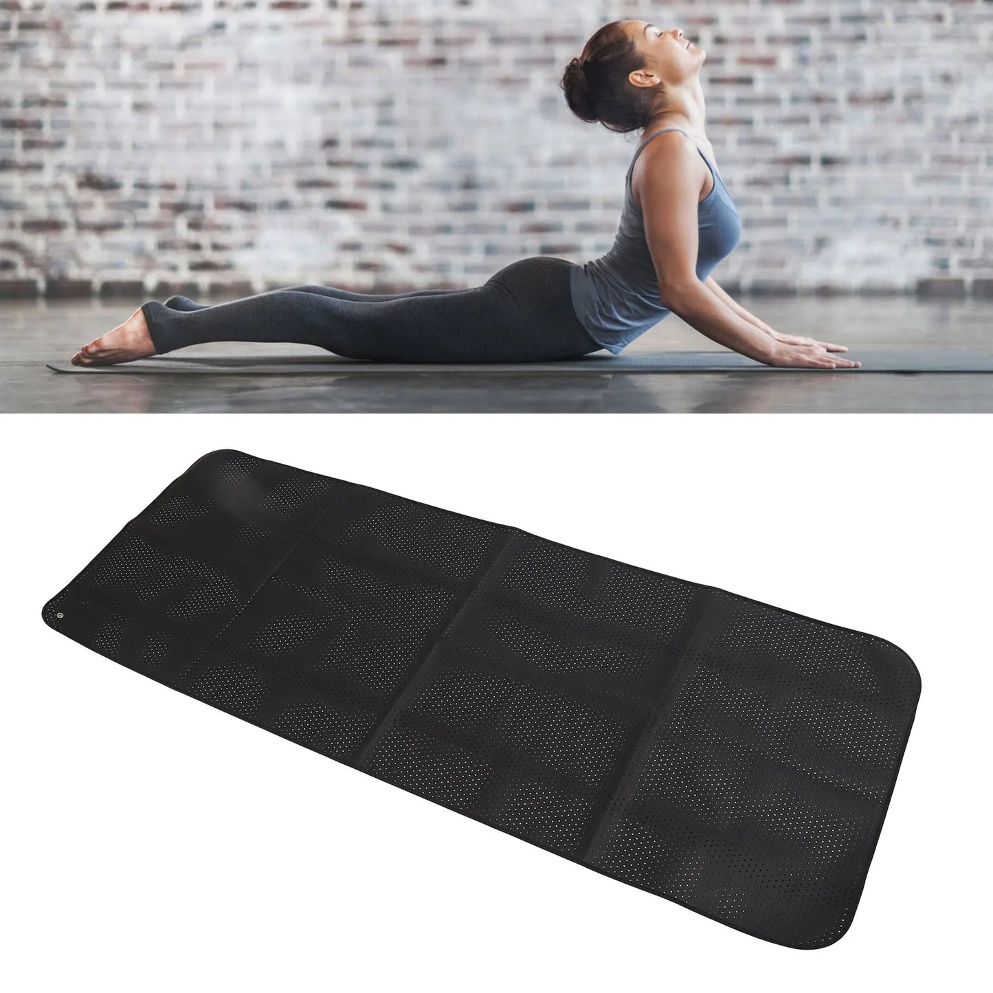 Grounding Sheet Anxiety Relief Black Improves Digestion Reduce Soreness Meditation Stable Mood Grounding Mat for Sleeping