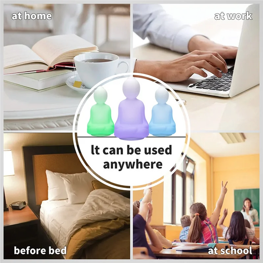 A51M-Breathing Buddha Guided Mindfulness Visual Meditation Tool For Slowing Down Your Breathing Calming Your Mind – Community Inclusion Tools | Sensory Accessibility