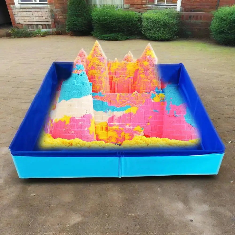 Children's Sandbox Toys Kids, Sensory Sand Table Toys Classroom Indoor Outdoor Backyard for Girl and Boys 3 Years Old and Above