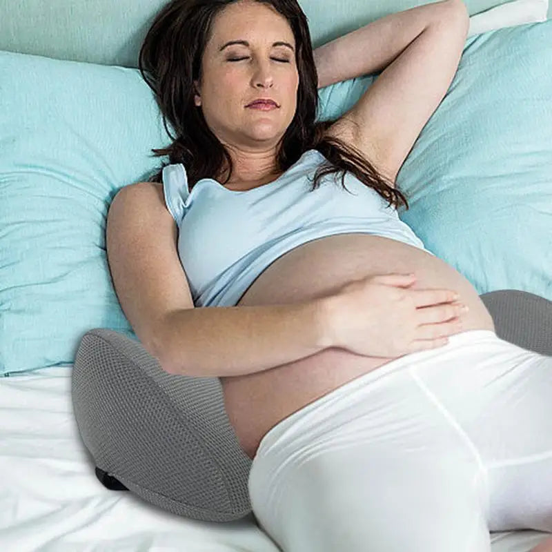 Lower Back Sleeping Pillow Ergonomic Wedge Bolster Pillow Comfortable Back Wedge Pillow Ergonomic Lumbar Support Cushion For