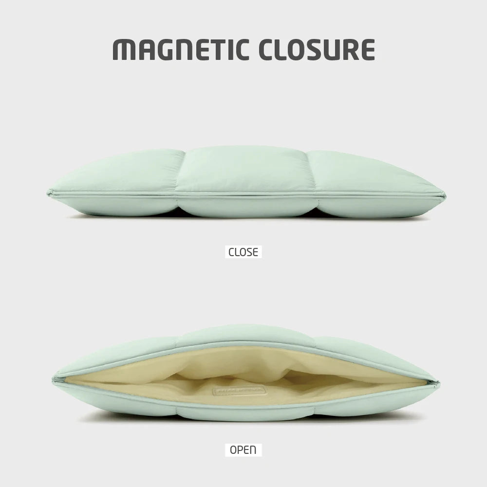 Puffy Laptop Sleeve Bag 13.3 14 15.6 16 inch For MacBook Air Pro Notebook Pouch for Lenovo Asus HP Dell Portable Bag Cover Case