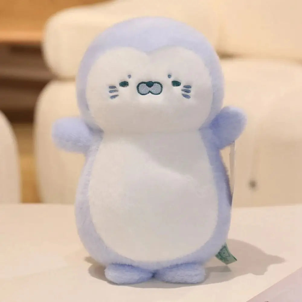 Simulation Penguin Breathing Toy Music Lights Stuffed Animal Breath Penguin Plush Toys 30cm Funny Penguin Soothes Plush Toy