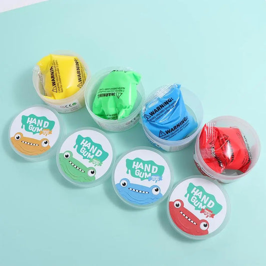 Soft Clay Hand Putty Squiz Toys Soft Stretchy Non-Sticky Finger Training Putty 4pcs/set Putty Set Kids Toys