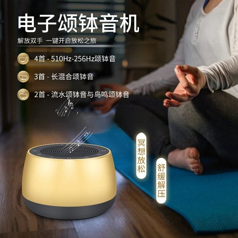 Electronic Singing Bowl Sound Machine Sanskrit Buddha Sound Machine