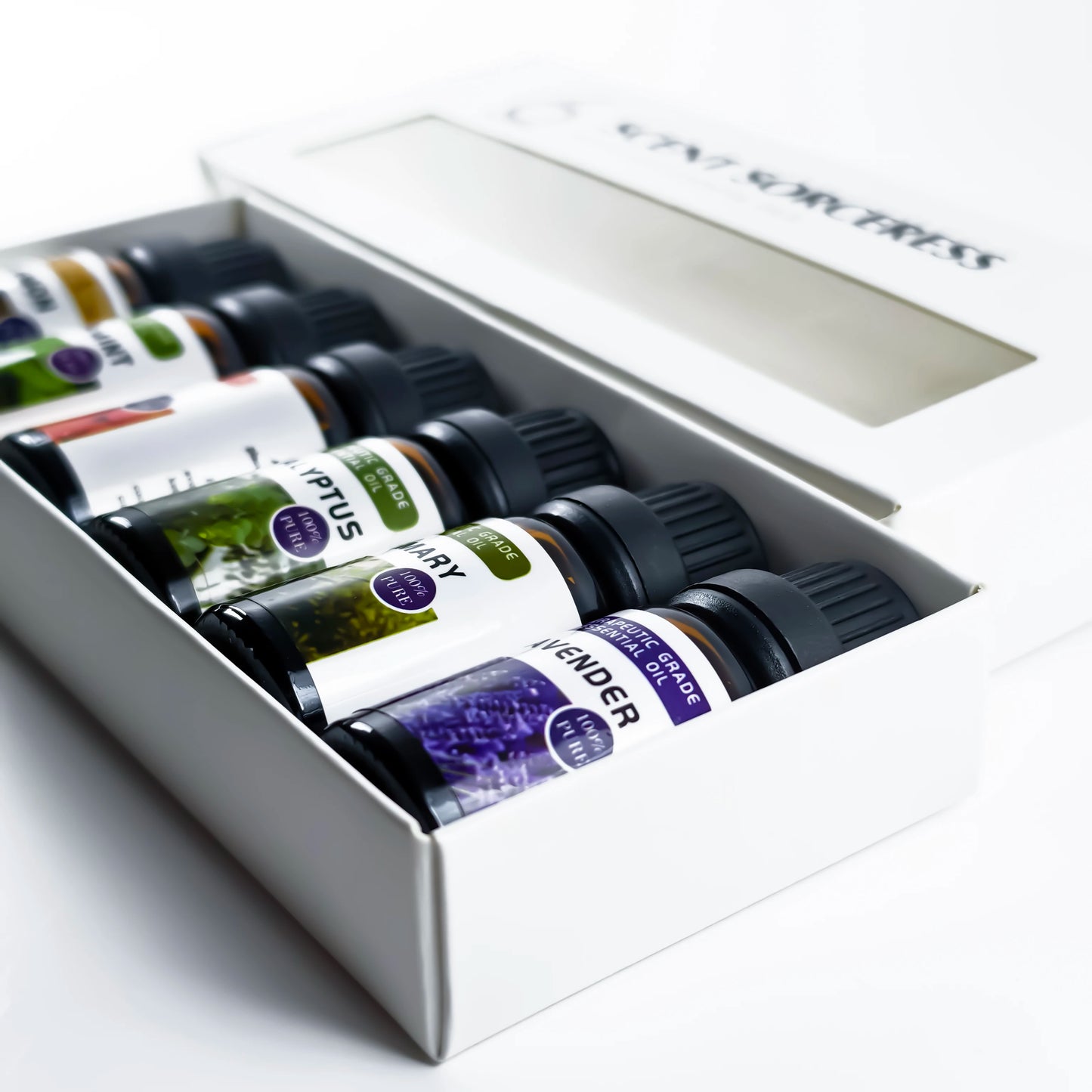 6pcs/Set 100% Sweet Orange Eucalyptus Lavender Essential Oil Perfume Ladies Body Massage Spa Aromatherapy Essential Oils Set