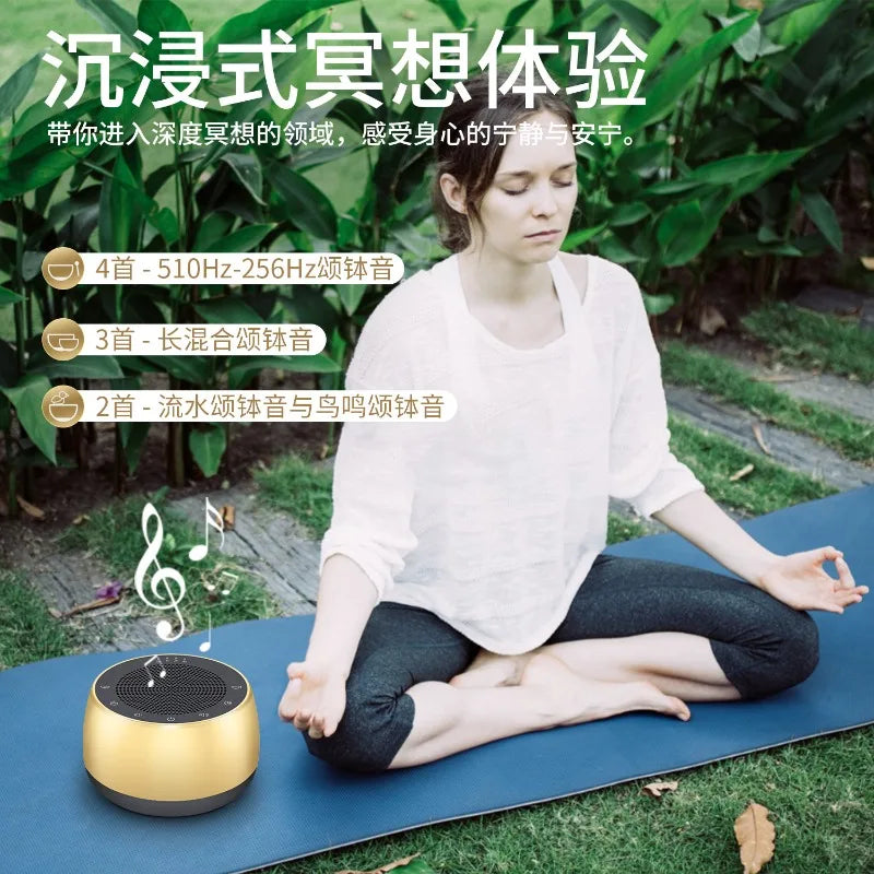 Electronic Singing Bowl Sound Machine Sanskrit Buddha Sound Machine