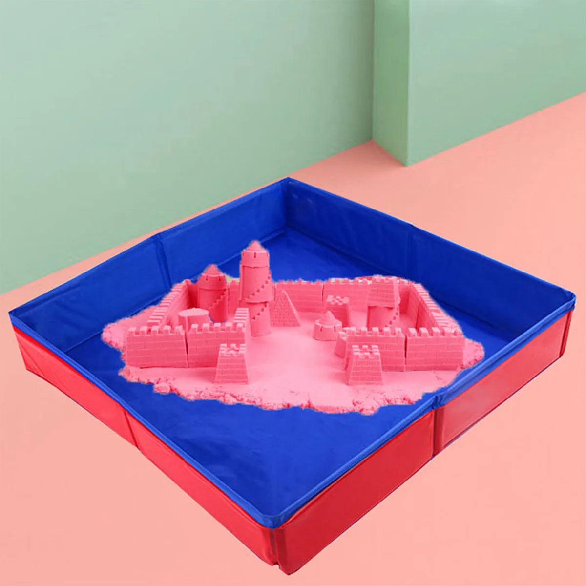 Children's Sandbox Toys Kids, Sensory Sand Table Toys Classroom Indoor Outdoor Backyard for Girl and Boys 3 Years Old and Above