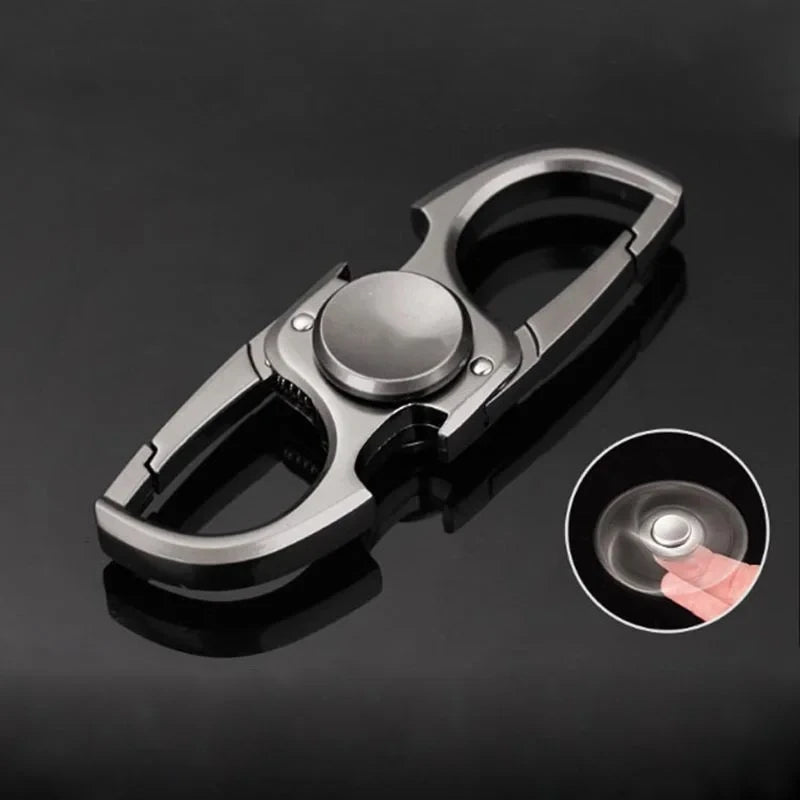 Keychain Bottle Opener Fidget Spinner Fidget Hand Spinner Anti-Anxiety Toy Relieves Stress Finger Spinner Fidget Toys