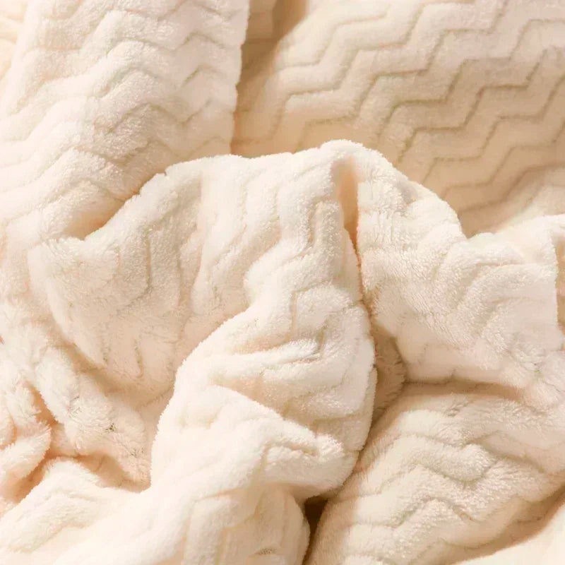 Milk Fleece Autumn Winter Warm Weighted Blankets for Beds European Thickened Beibei Velvet Throw Blanket Warmth Quilt Comforter