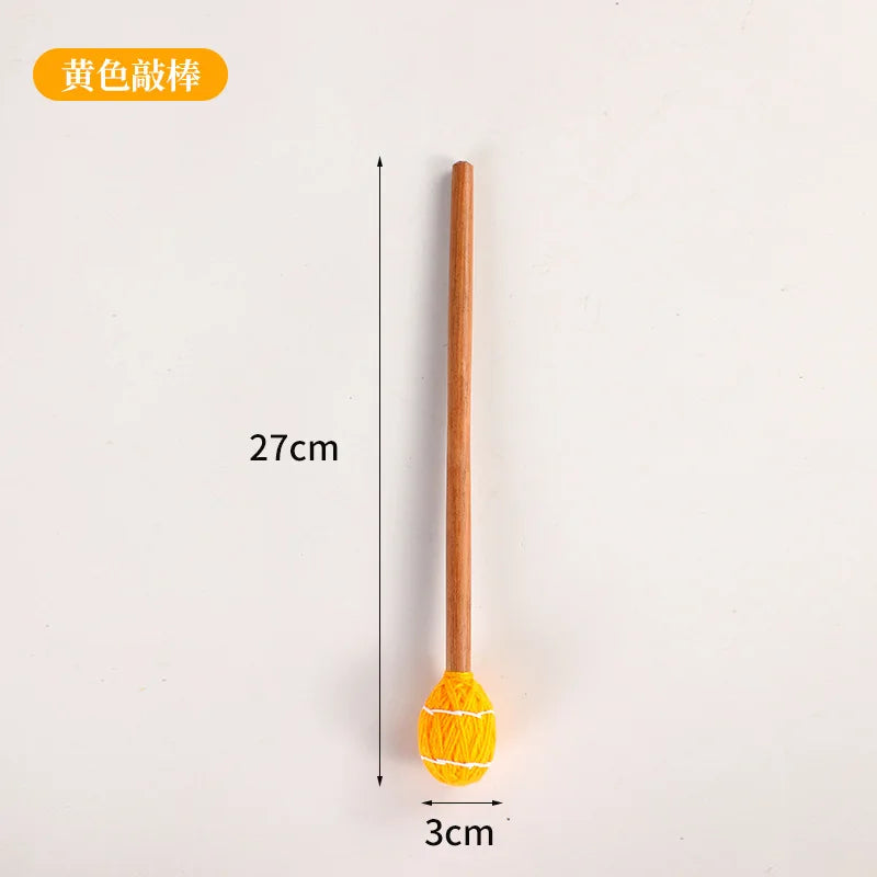 Handmade Singing Bowl Mallet Nepal Wool Felt Therapy Accessory Professional Sound Healing Tool