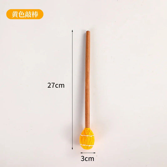 Handmade Singing Bowl Mallet Nepal Wool Felt Therapy Accessory Professional Sound Healing Tool