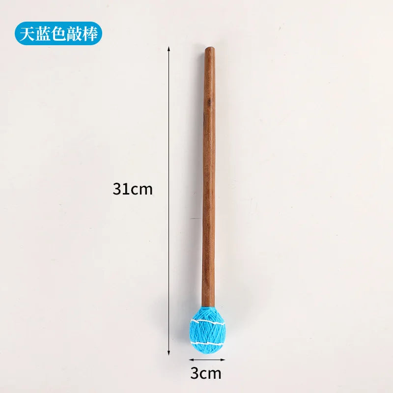 Handmade Singing Bowl Mallet Nepal Wool Felt Therapy Accessory Professional Sound Healing Tool