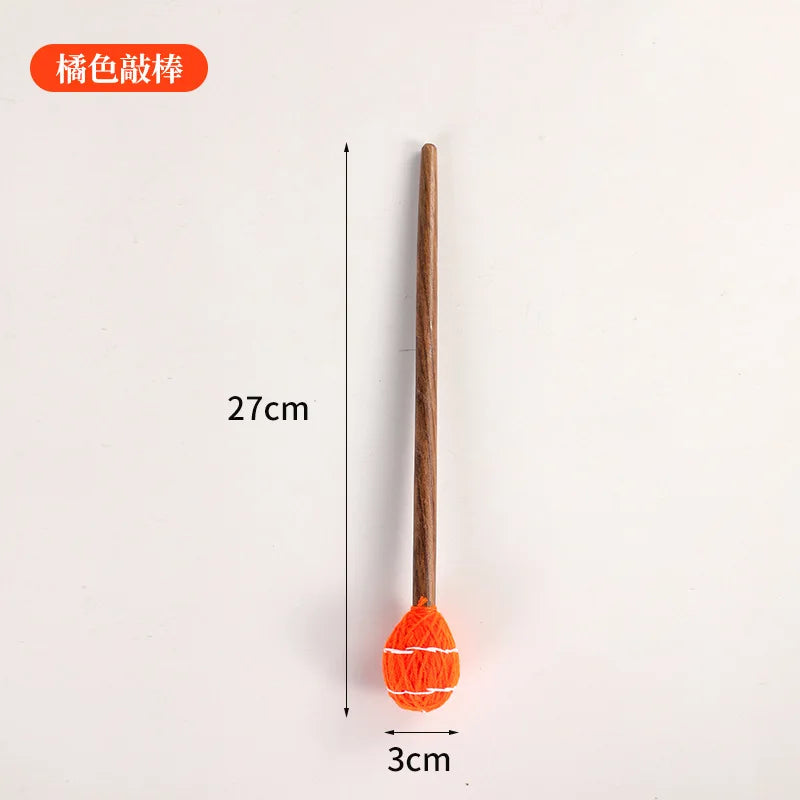 Handmade Singing Bowl Mallet Nepal Wool Felt Therapy Accessory Professional Sound Healing Tool