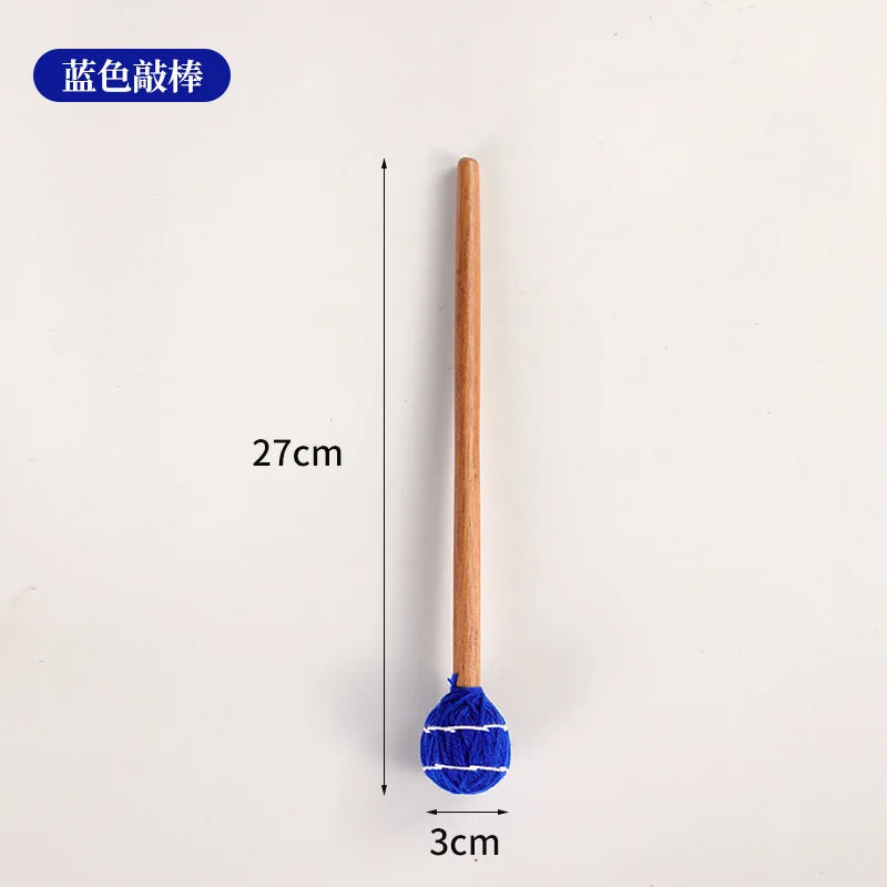 Handmade Singing Bowl Mallet Nepal Wool Felt Therapy Accessory Professional Sound Healing Tool