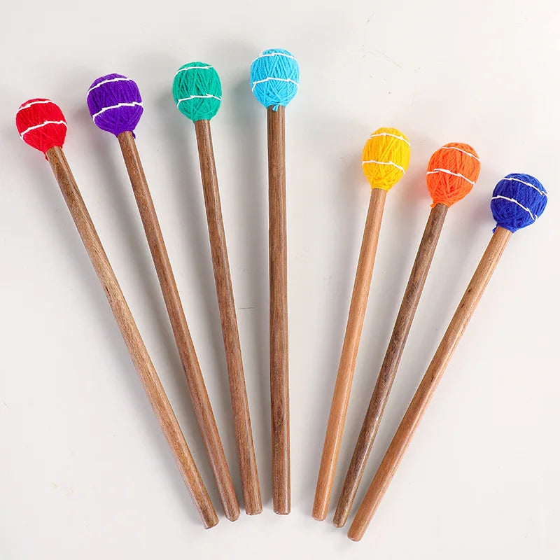 Handmade Singing Bowl Mallet Nepal Wool Felt Therapy Accessory Professional Sound Healing Tool