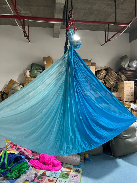 Multicolour 2018 New Aerial Anti-gravity Yoga Hammock Swing Flying Yoga Bed Bodybuilding Gym Fitness Equipment Inversion Trapeze