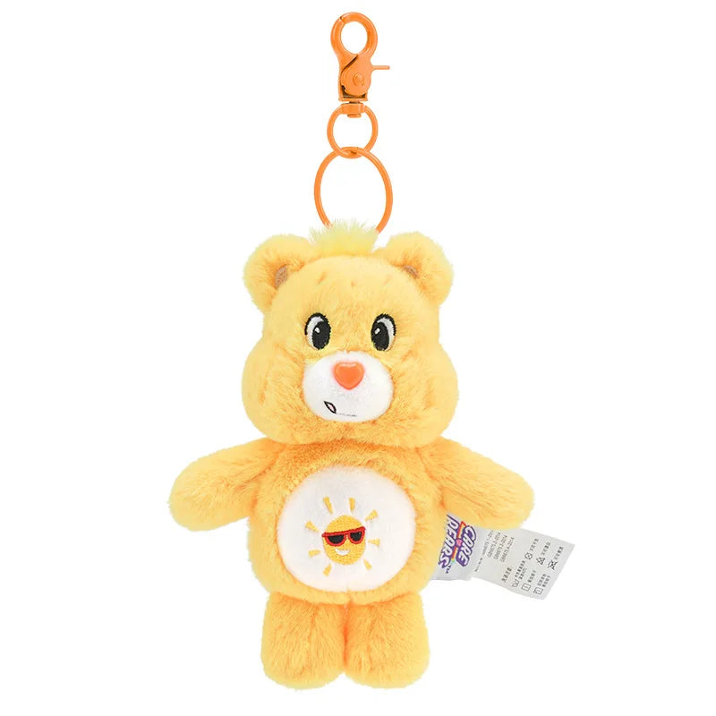 Genuine Care Bears Scented Plush Keychain Stuffed Toys CareBears Bag Keyring Backpack Dolls Children's Birthday Christmas Gifts