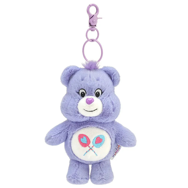Genuine Care Bears Scented Plush Keychain Stuffed Toys CareBears Bag Keyring Backpack Dolls Children's Birthday Christmas Gifts