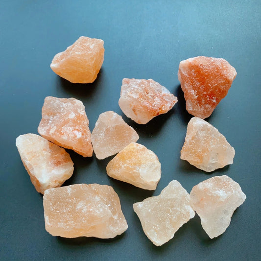Himalayan Salt Rough Stone, Himalayan Salt Chunk, Orange salt, Natural mineral underground salt – Environmental Sensory Support | Comfort & Regulation