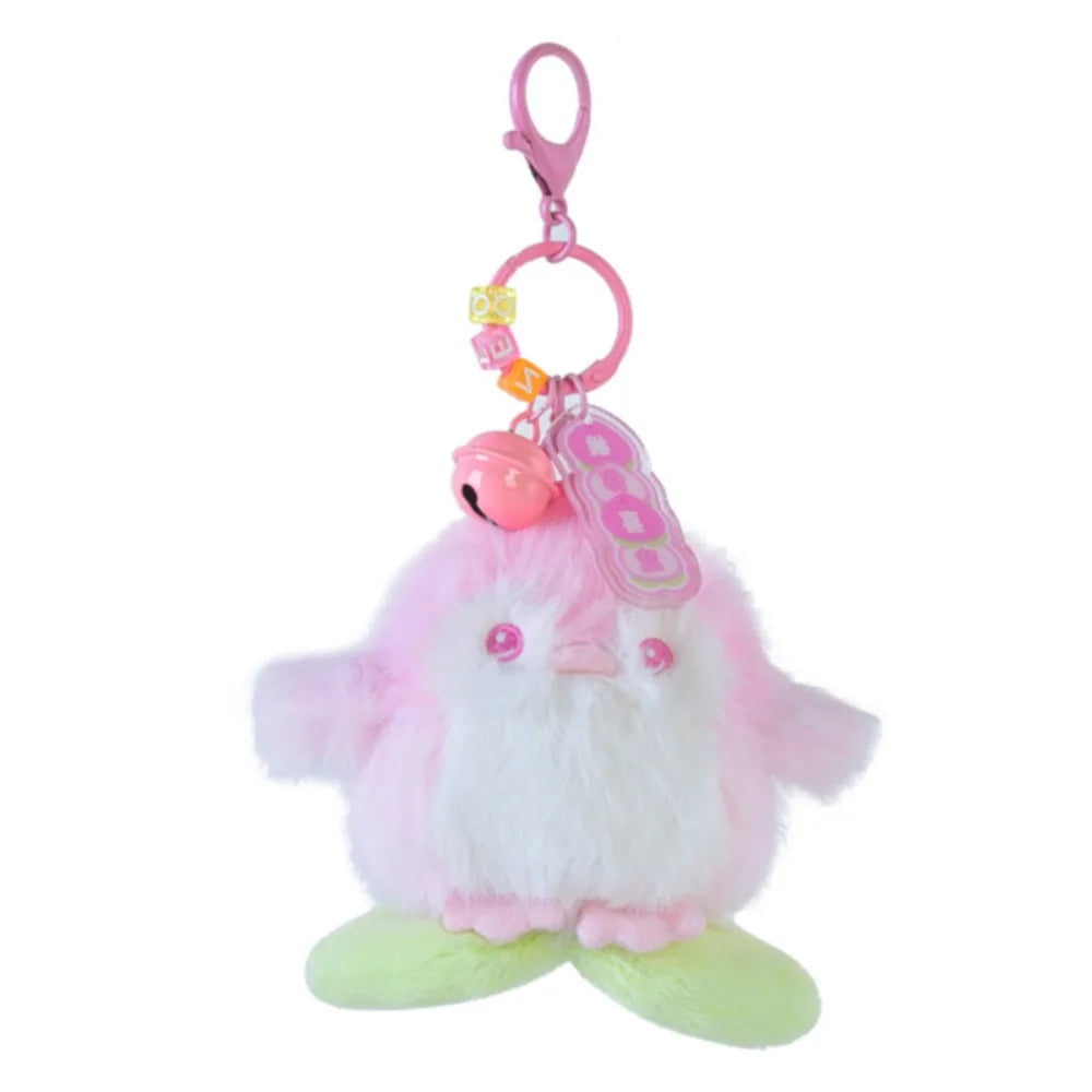 PP Cotton Penguin Plush Keychains Fluffy Soft Fruit Scented Plush Toy Pendant Comfortable Hanging Decoration