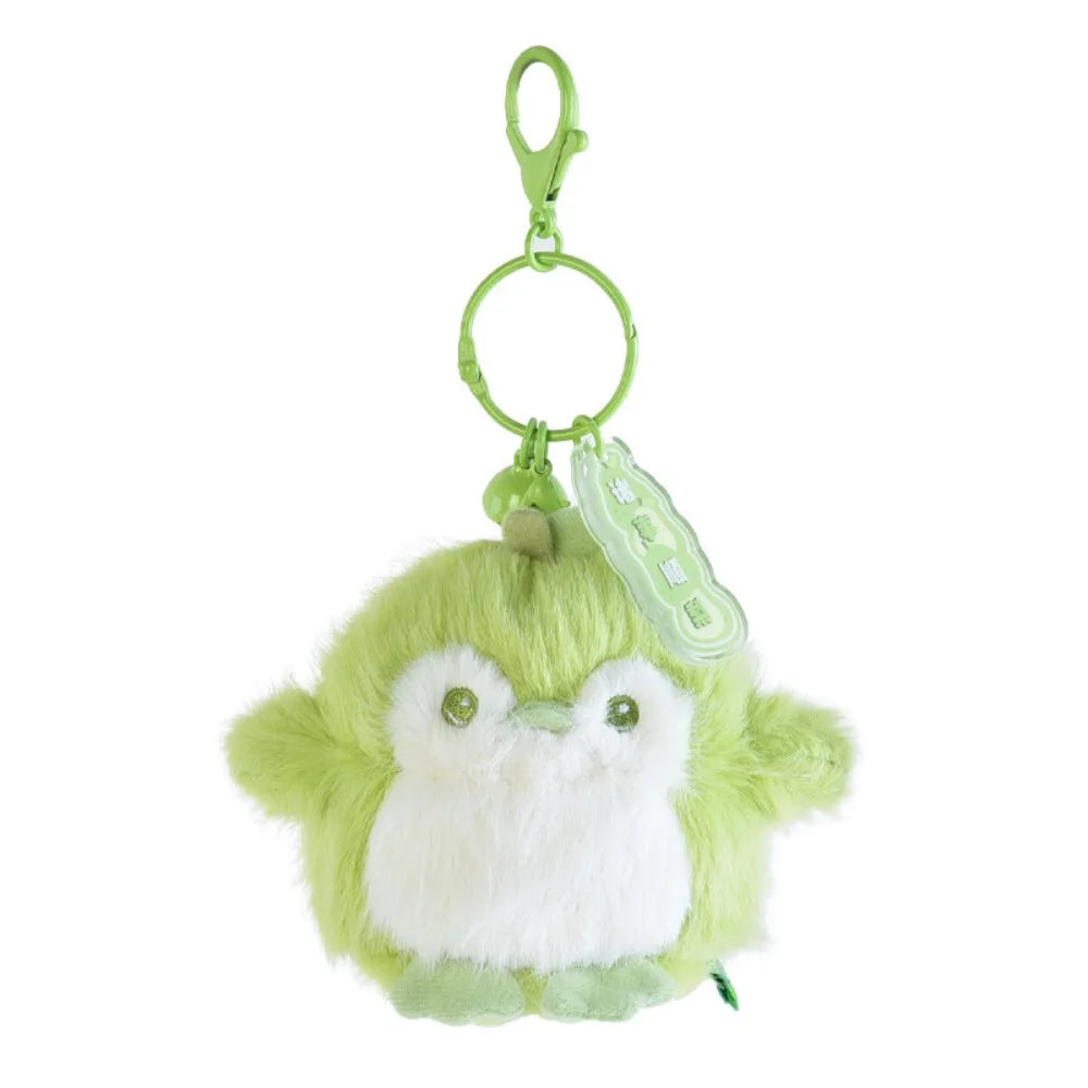 PP Cotton Penguin Plush Keychains Fluffy Soft Fruit Scented Plush Toy Pendant Comfortable Hanging Decoration