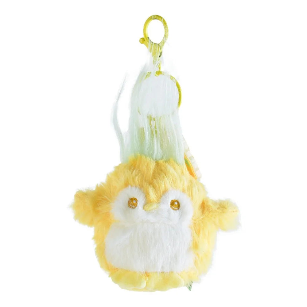 PP Cotton Penguin Plush Keychains Fluffy Soft Fruit Scented Plush Toy Pendant Comfortable Hanging Decoration