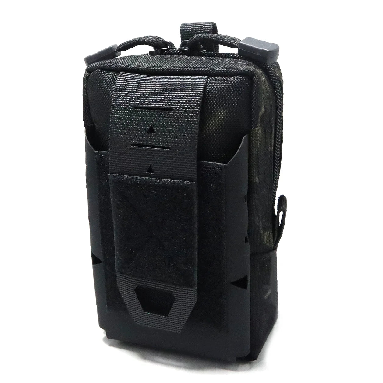 Multipurpose Tactical Molle Mobile Phone Belt Pouch EDC Gadget Slim Utility Waist Bag with Cellphone Holster