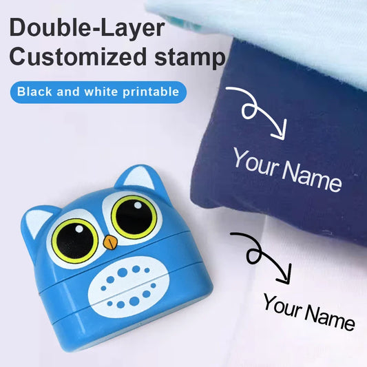 Customize name seals for children, waterproof seals for clothing,dual color name seals for students and kids returning to school – Polyvagal‑Informed Support | Zone‑Wise Regulation