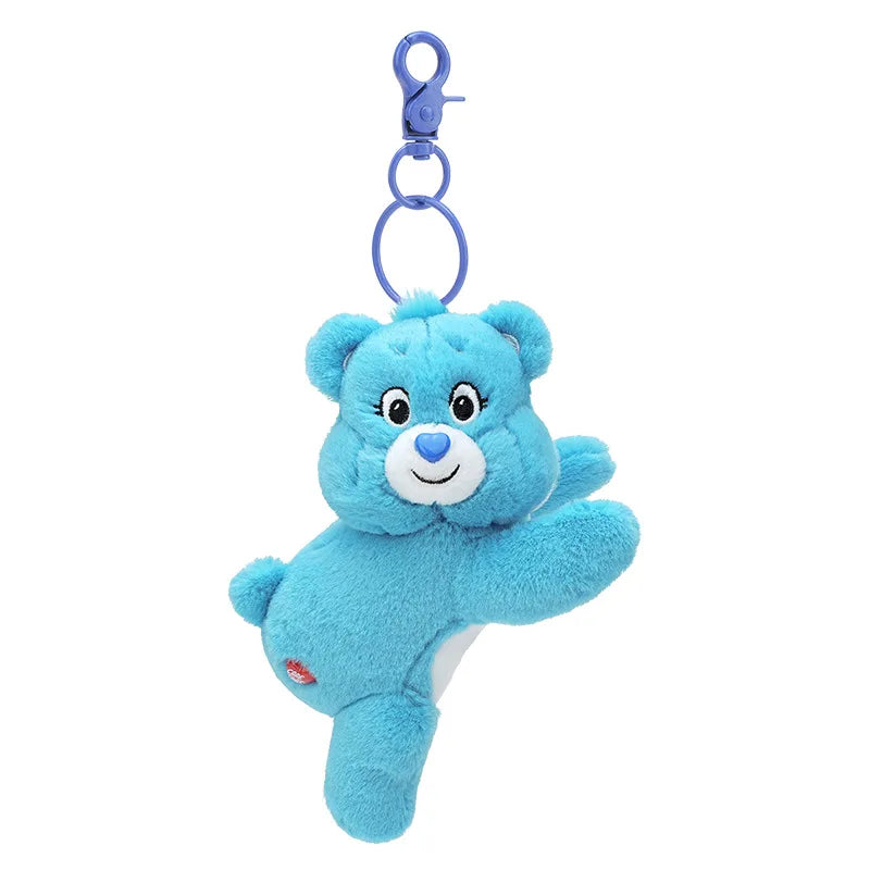 Genuine Care Bears Scented Plush Keychain Stuffed Toys CareBears Bag Keyring Backpack Dolls Children's Birthday Christmas Gifts