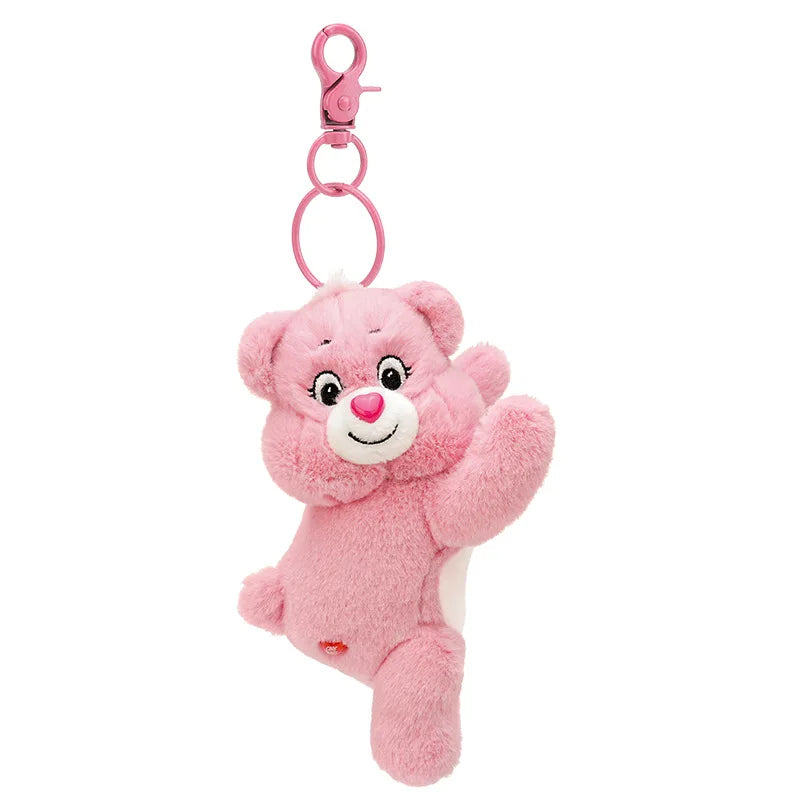 Genuine Care Bears Scented Plush Keychain Stuffed Toys CareBears Bag Keyring Backpack Dolls Children's Birthday Christmas Gifts