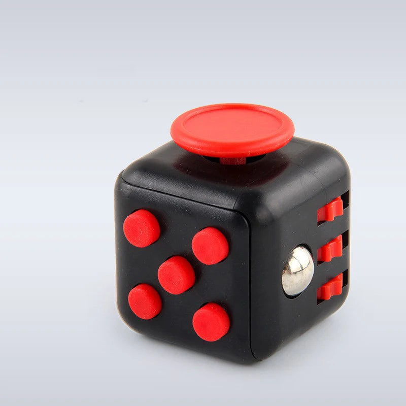 Solid Color Fidget Decompression Dice for Release Stress Autism Anxiety Relieve Adult Kids Stress Relief Anti-Stress Fingertip