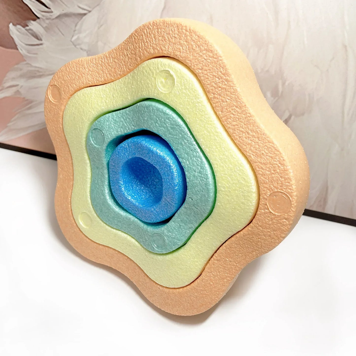 Children's Step Stone Balance Game Sensory Integration Balance Stone Stacking Game Autism Sensory Equipment Parish Activity Toys