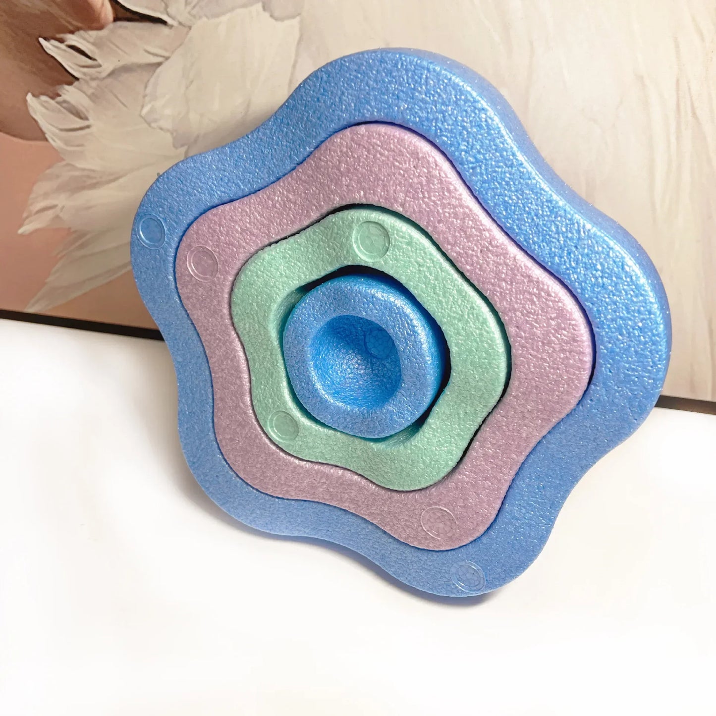 Children's Step Stone Balance Game Sensory Integration Balance Stone Stacking Game Autism Sensory Equipment Parish Activity Toys