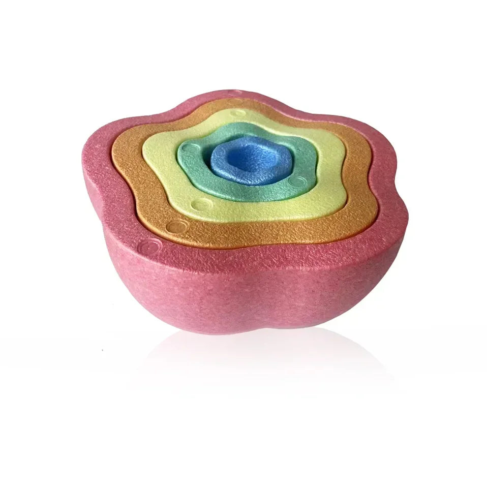 Children's Step Stone Balance Game Sensory Integration Balance Stone Stacking Game Autism Sensory Equipment Parish Activity Toys