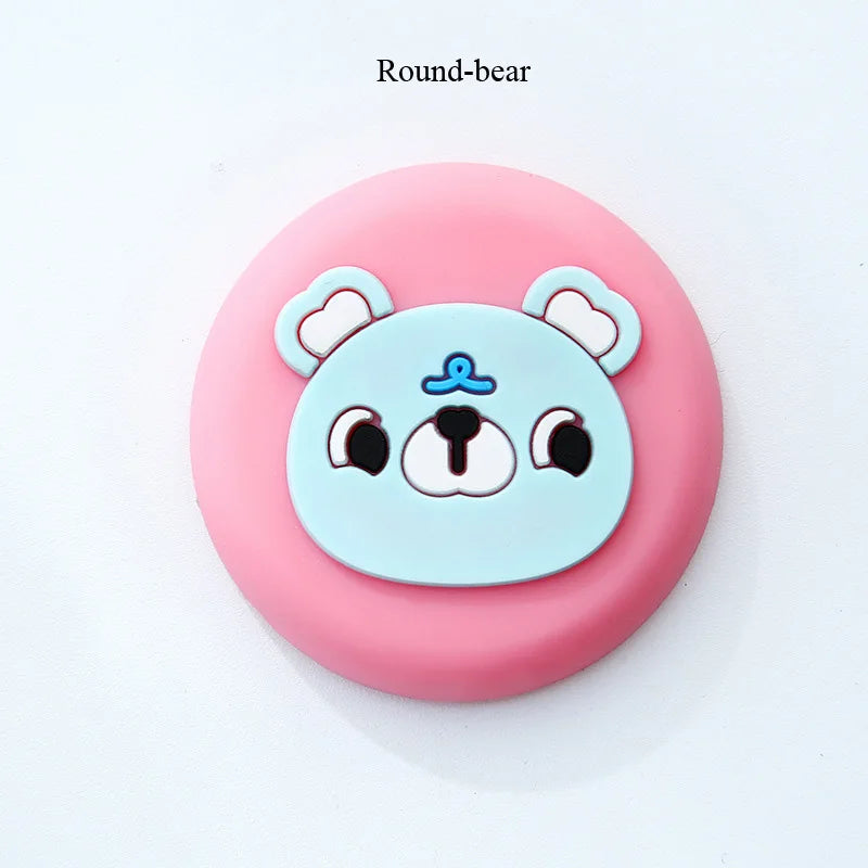 Cartoon animals Doorknob Rubber Fender Lock Protective Pad Door Anti-collision wall stickers Protector Savor Shockproof Crash – Portable Calming Kit | On‑the‑Go & Commute
