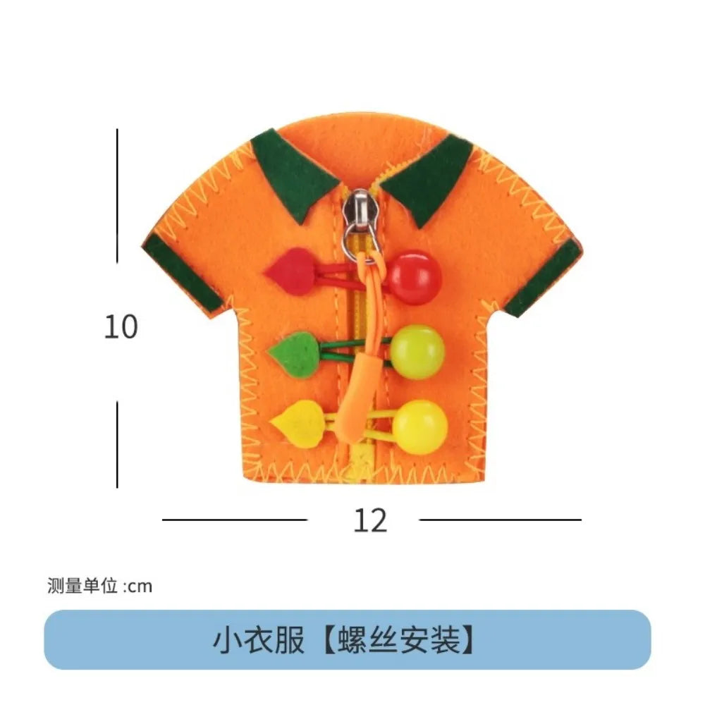 DIY Early Education Busy Board Montessori Puzzle Toy Accessories Bead Ringing Children's Sensory Training Hands Flexibility