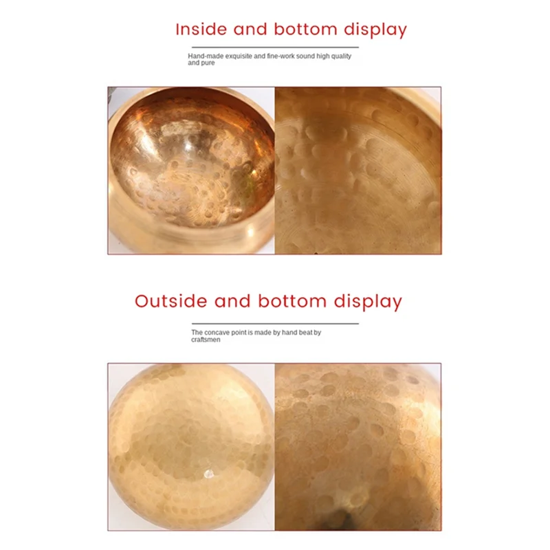 Tibetan Handmade Brass Singing Bowl, Yoga Meditation Bowl For Sound Healing Stress Relief, Yoga, Meditation – Creative Regulation | Mindful Making