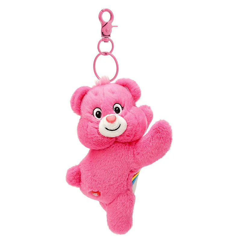 Genuine Care Bears Scented Plush Keychain Stuffed Toys CareBears Bag Keyring Backpack Dolls Children's Birthday Christmas Gifts