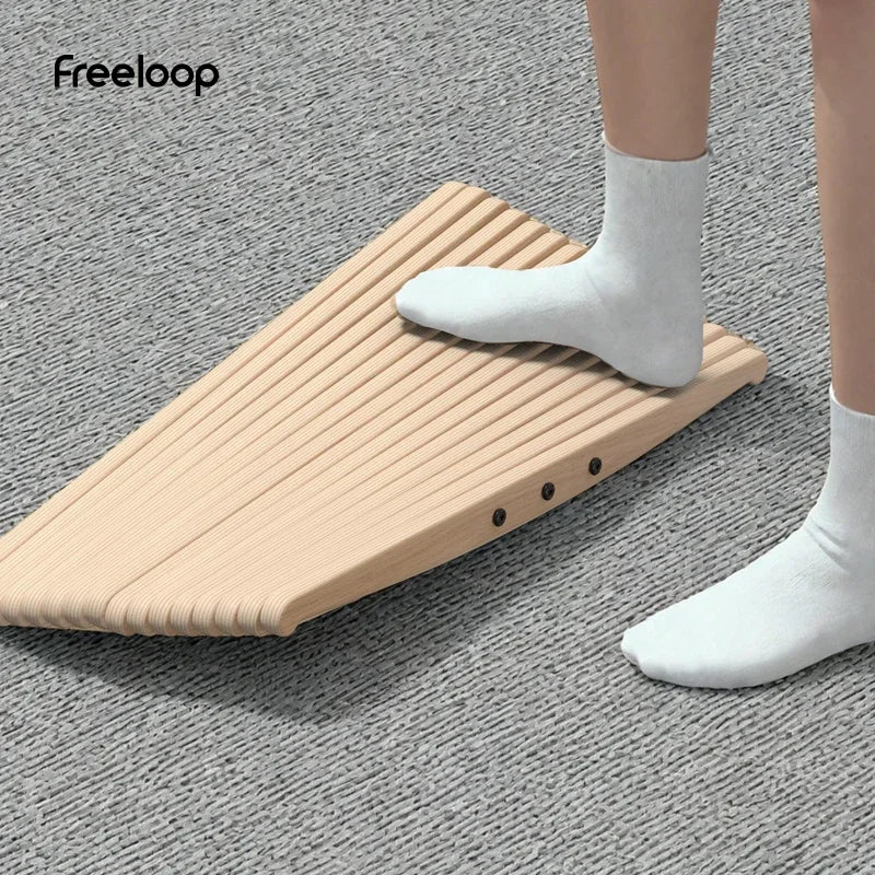 Sensory Selfie – Freeloop Wood Balance Board Stand Up Office Skateboard ADHD Ankle Strength Trainer Ski Surf – Self‑Awareness Ritual | Awareness Tool